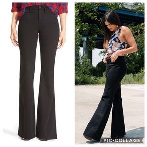 Madewell flea market flare black jean 28